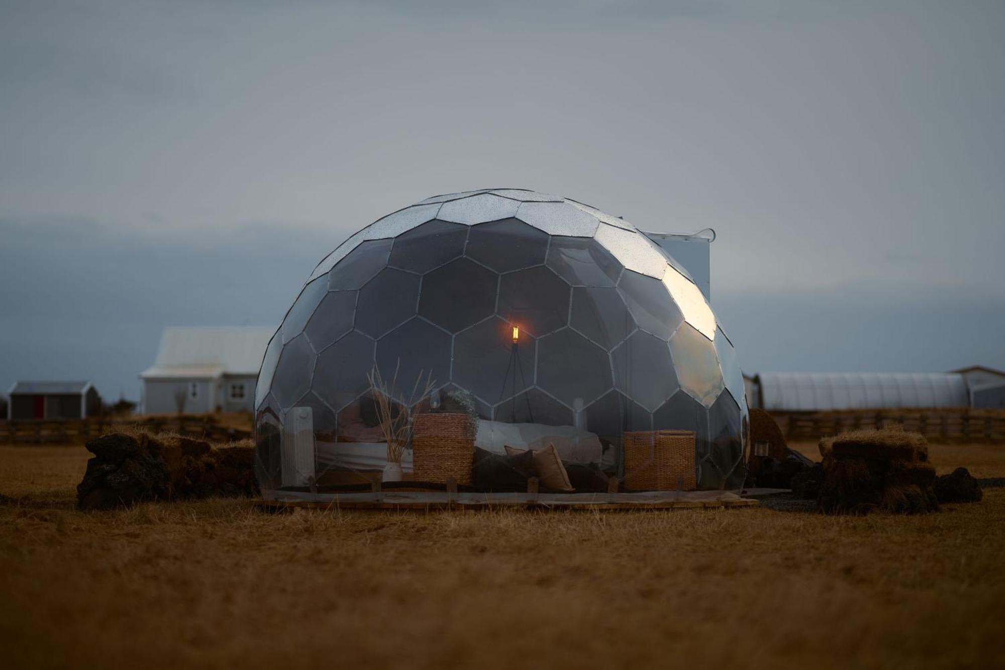Helja Stay Glamping Domes Хелла Экстерьер фото